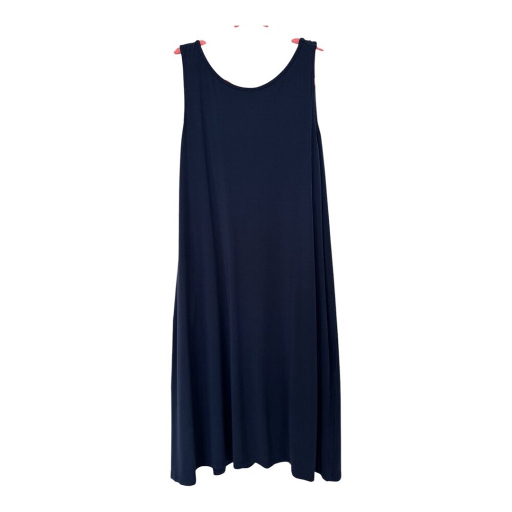 Fighting Eel A-Line Dress, Size Small, Blue/Green Teal color